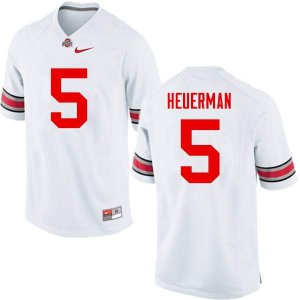 Men's Ohio State Buckeyes #5 Jeff Heuerman White Nike NCAA College Football Jersey Special CQQ4044RQ